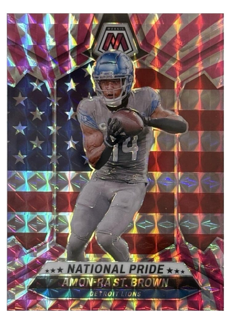 2024 Panini Mosaic Base Set Amon-Ra St. Brown #263 card