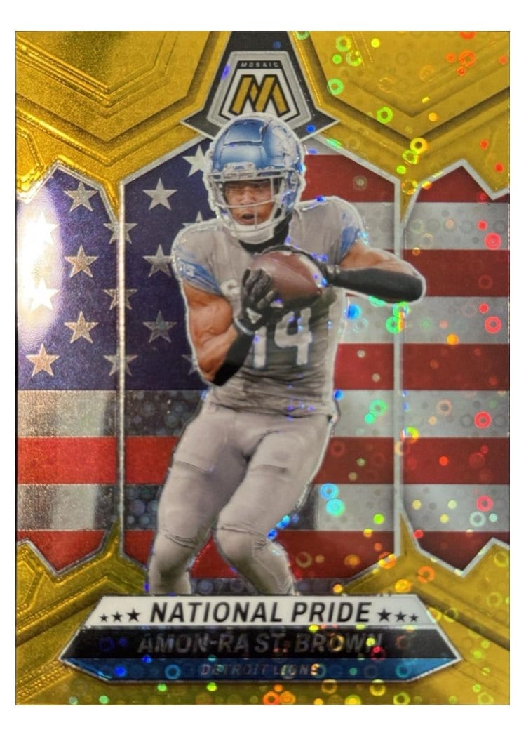 2024 Panini Mosaic Base Set Amon-Ra St. Brown #263 card