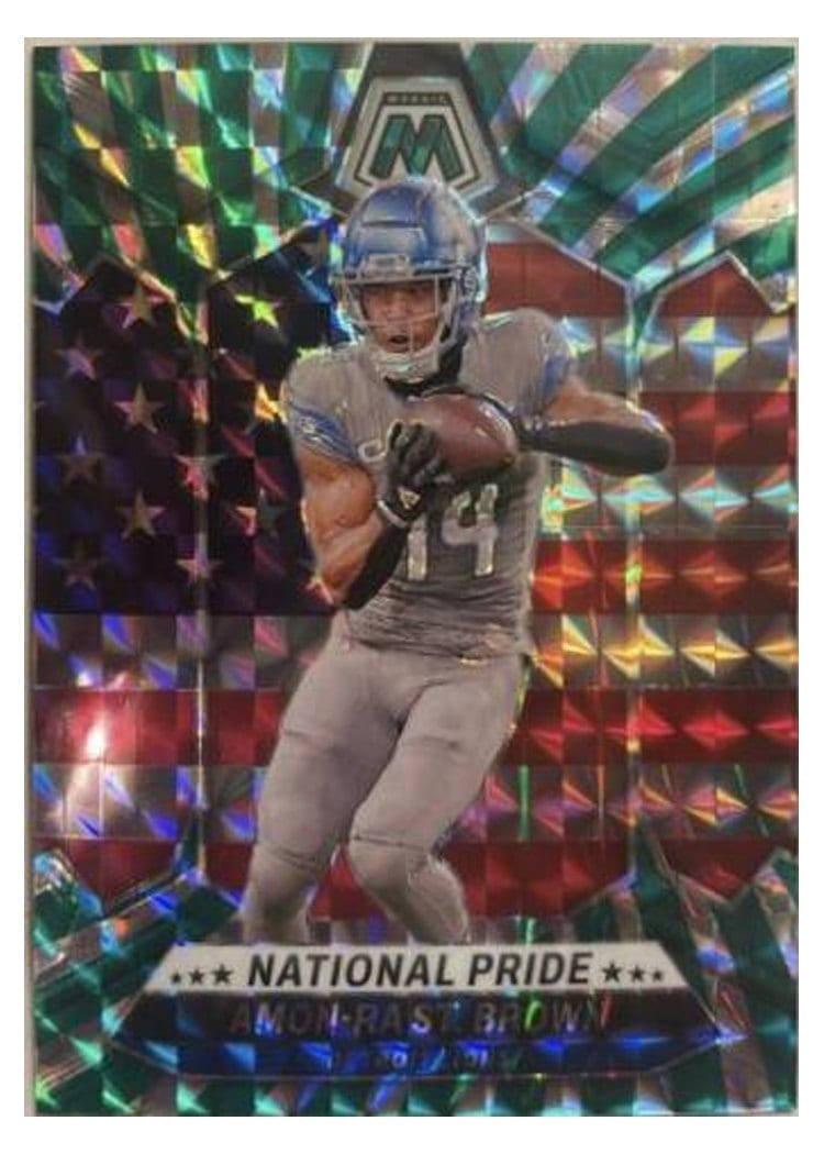 2024 Panini Mosaic Base Set Amon-Ra St. Brown #263 card