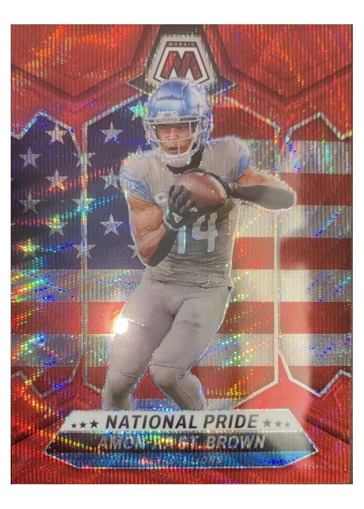 2024 Panini Mosaic Base Set Amon-Ra St. Brown #263 card