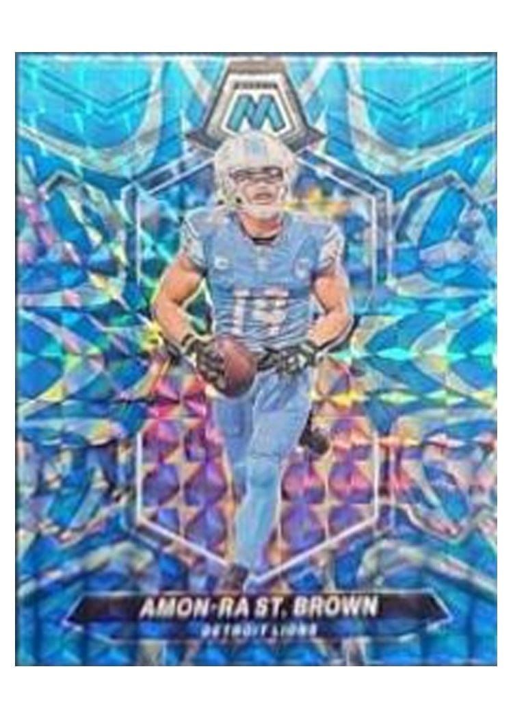 2024 Panini Mosaic Base Set Amon-Ra St. Brown #74 card