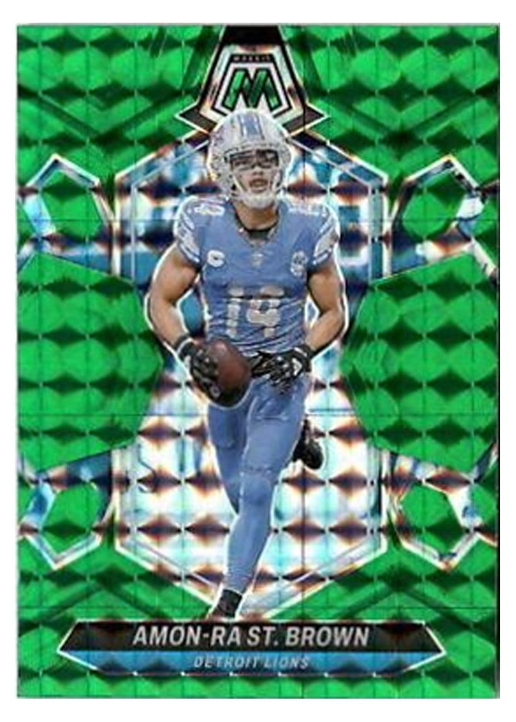2024 Panini Mosaic Base Set Amon-Ra St. Brown #74 card