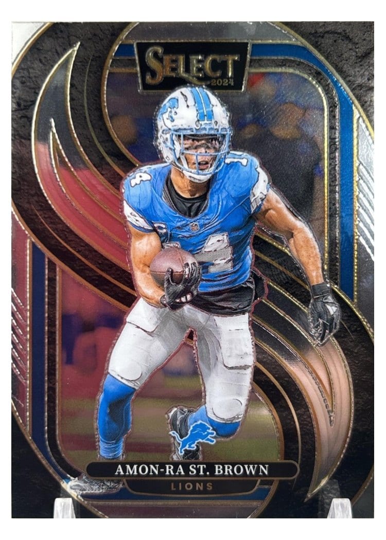 2024 Panini Select Base Set Amon-Ra St. Brown #105 card
