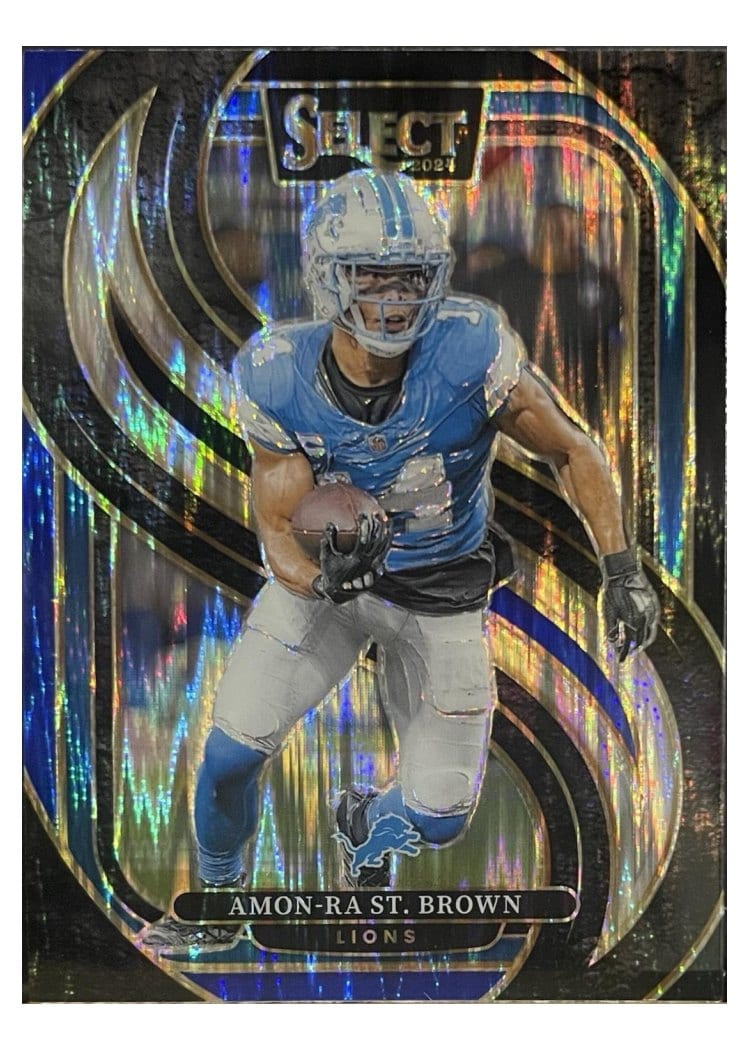 2024 Panini Select Base Set Amon-Ra St. Brown #105 card