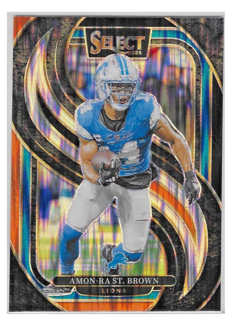 2024 Panini Select Base Set Amon-Ra St. Brown #105 card