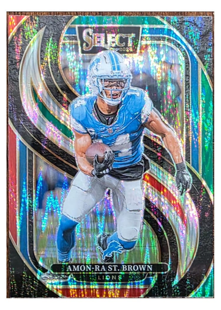 2024 Panini Select Base Set Amon-Ra St. Brown #105 card