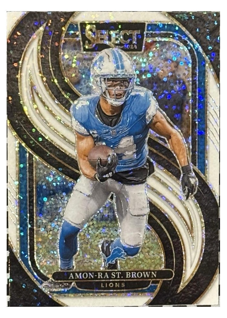 2024 Panini Select Base Set Amon-Ra St. Brown #105 card