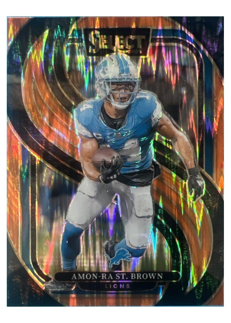 2024 Panini Select Base Set Amon-Ra St. Brown #105 card