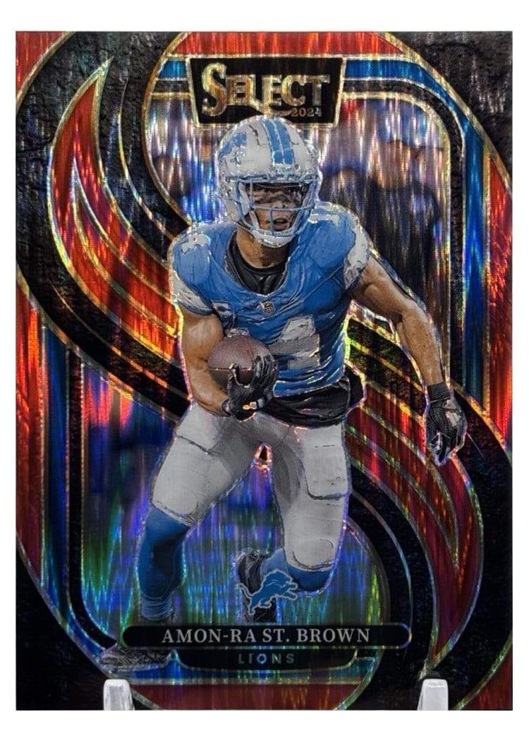 2024 Panini Select Base Set Amon-Ra St. Brown #105 card