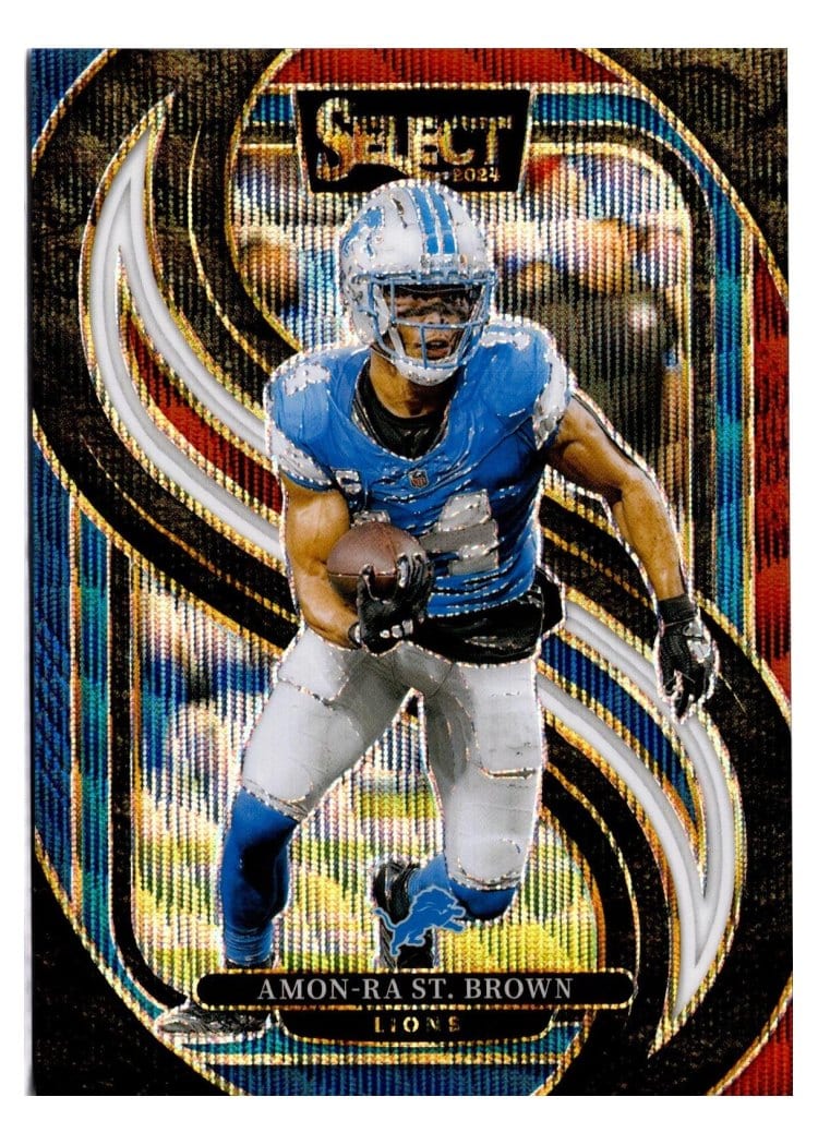 2024 Panini Select Base Set Amon-Ra St. Brown #105 card