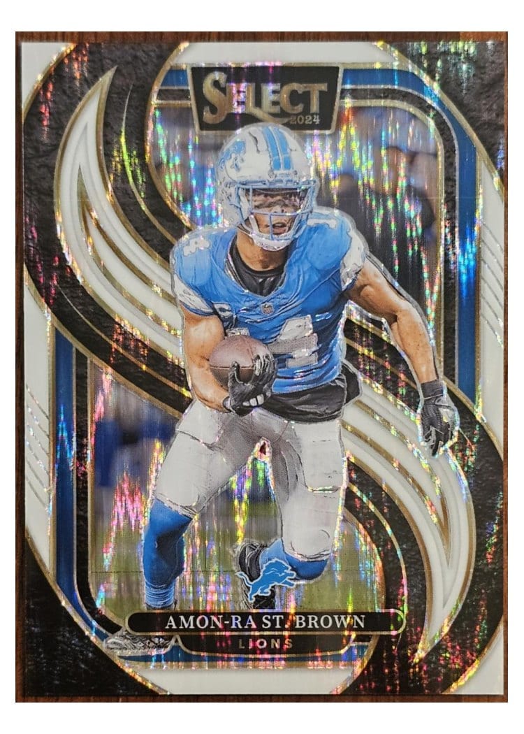 2024 Panini Select Base Set Amon-Ra St. Brown #105 card