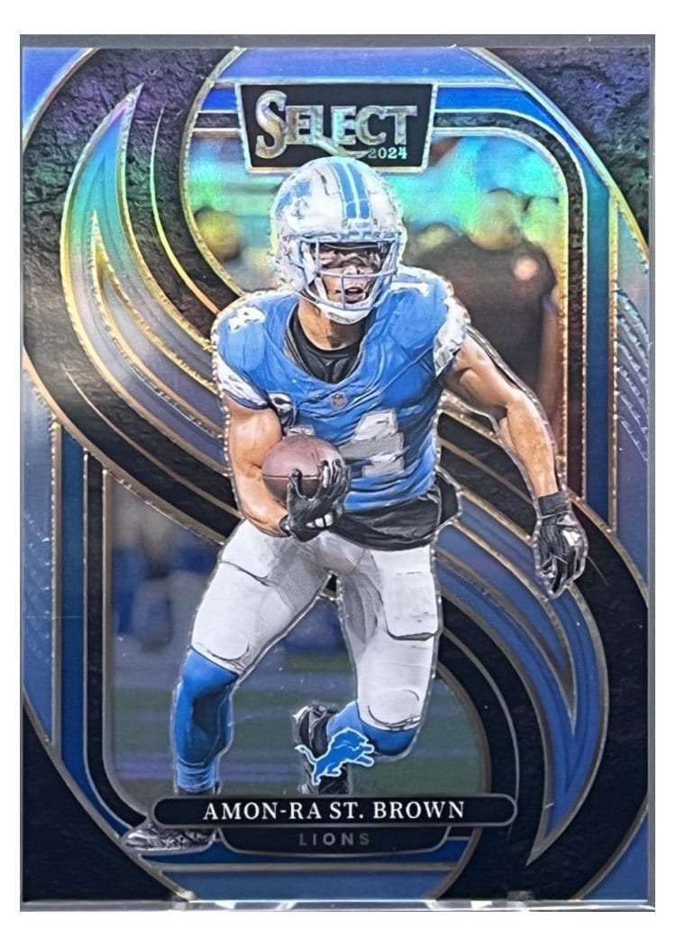 2024 Panini Select Base Set Amon-Ra St. Brown #105 card
