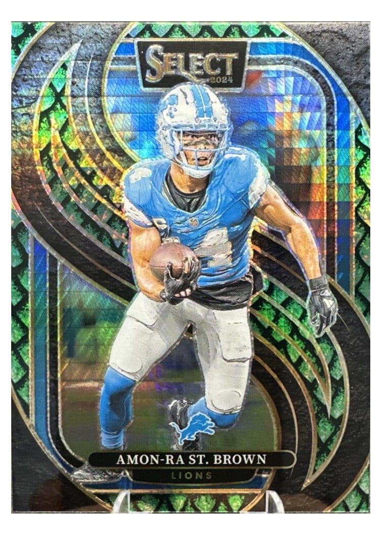 2024 Panini Select Base Set Amon-Ra St. Brown #105 card