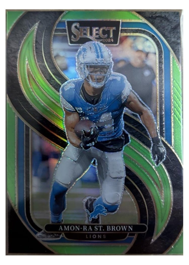 2024 Panini Select Base Set Amon-Ra St. Brown #105 card