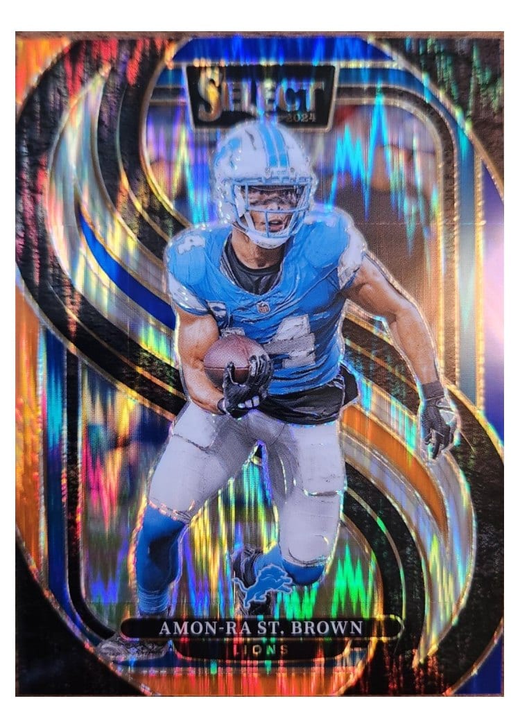 2024 Panini Select Base Set Amon-Ra St. Brown #105 card