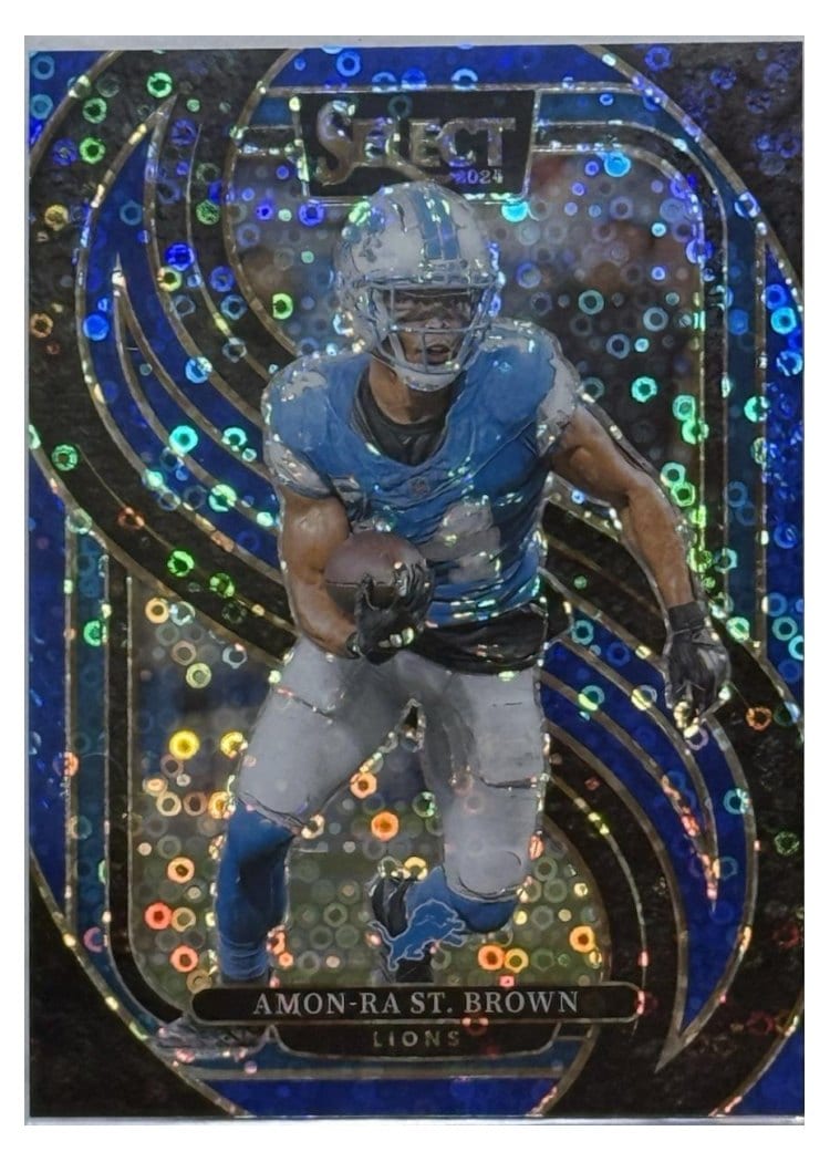 2024 Panini Select Base Set Amon-Ra St. Brown #105 card