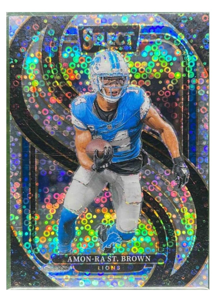 2024 Panini Select Base Set Amon-Ra St. Brown #105 card
