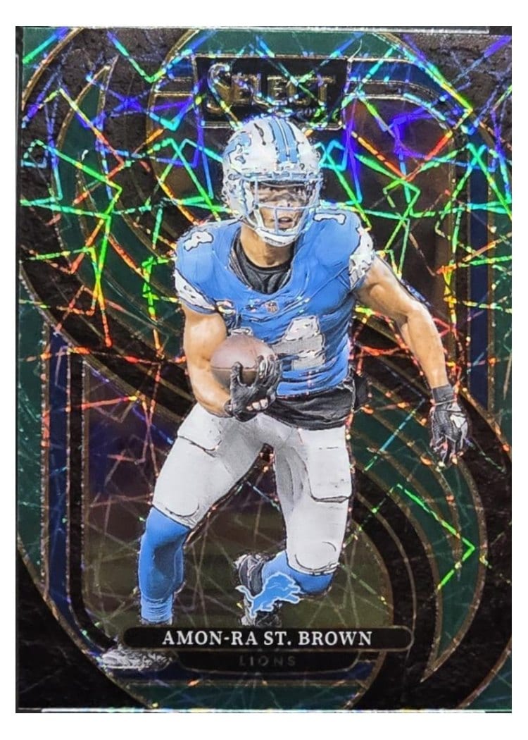 2024 Panini Select Base Set Amon-Ra St. Brown #105 card