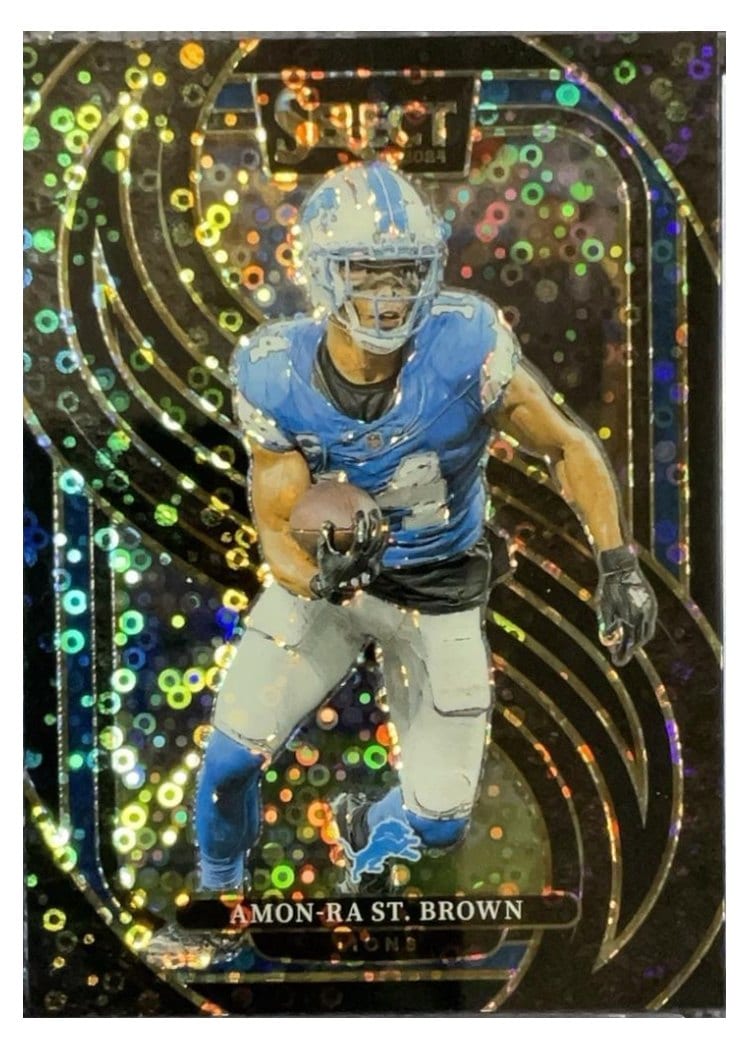 2024 Panini Select Base Set Amon-Ra St. Brown #105 card