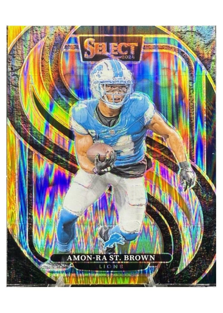 2024 Panini Select Base Set Amon-Ra St. Brown #105 card