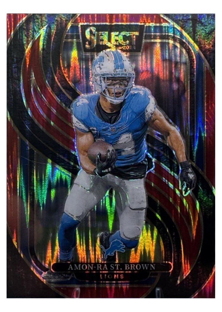 2024 Panini Select Base Set Amon-Ra St. Brown #105 card
