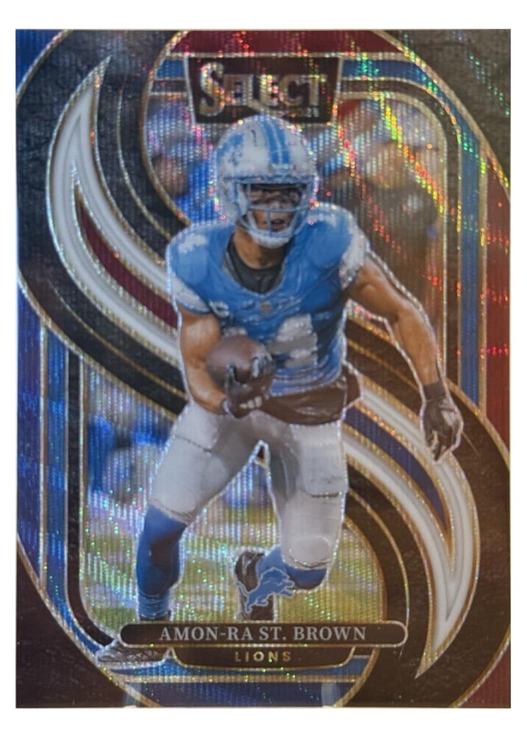 2024 Panini Select Base Set Amon-Ra St. Brown #105 card