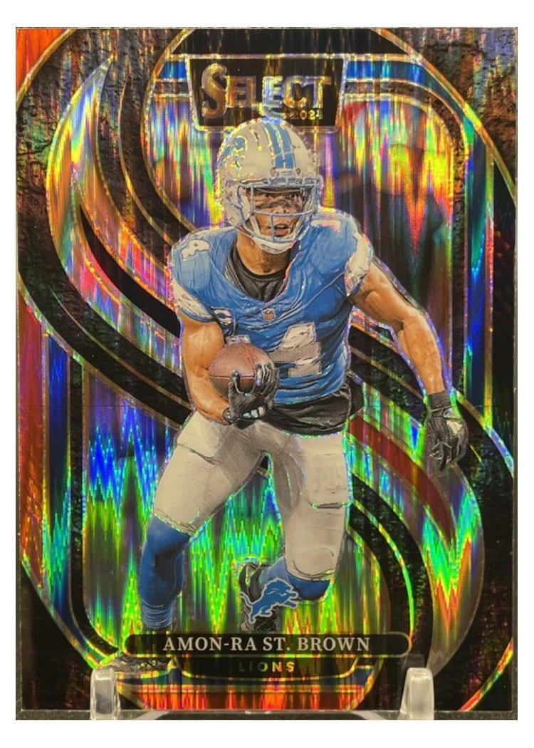 2024 Panini Select Base Set Amon-Ra St. Brown #105 card