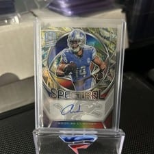 2024 Panini Spectra Spectral Signatures Amon-Ra St. Brown #SS-ABN card