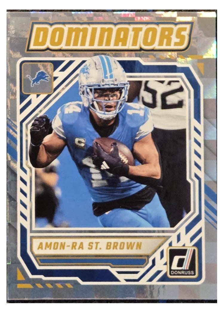 2025 Donruss Dominators Amon-Ra St. Brown #DOM-ASN card