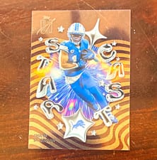 2025 Topps Signature Class Star Cast Amon-Ra St. Brown #SC-20 card