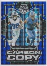2024 Panini Mosaic Carbon Copy Amon-Ra St. Brown / CeeDee Lamb #CC-8 card