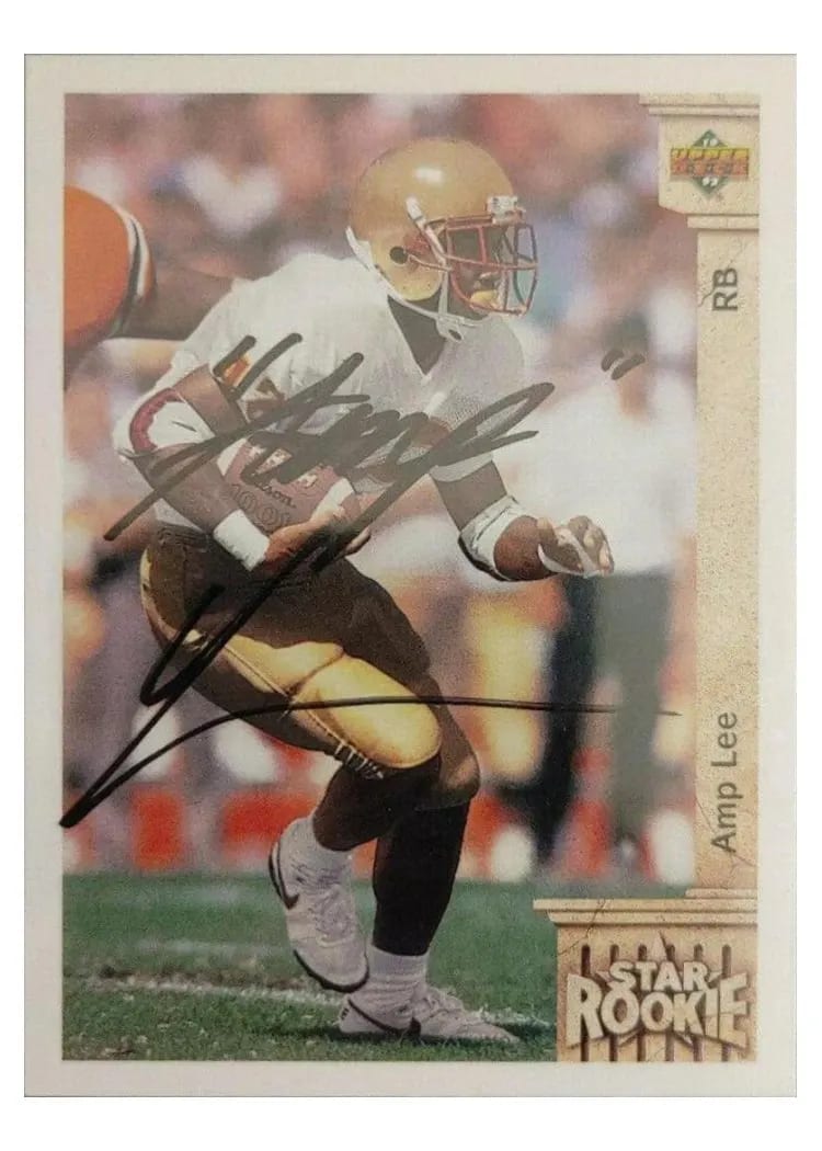 1992 Upper Deck Amp Lee #13 card
