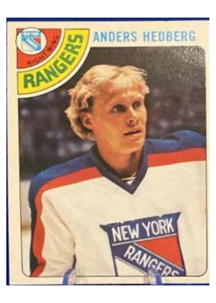 1978 O-Pee-Chee Anders Hedberg #25 card