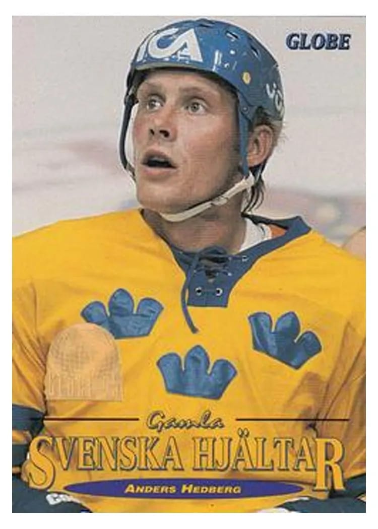 1995 Semic Globe VM Anders Hedberg #70 card