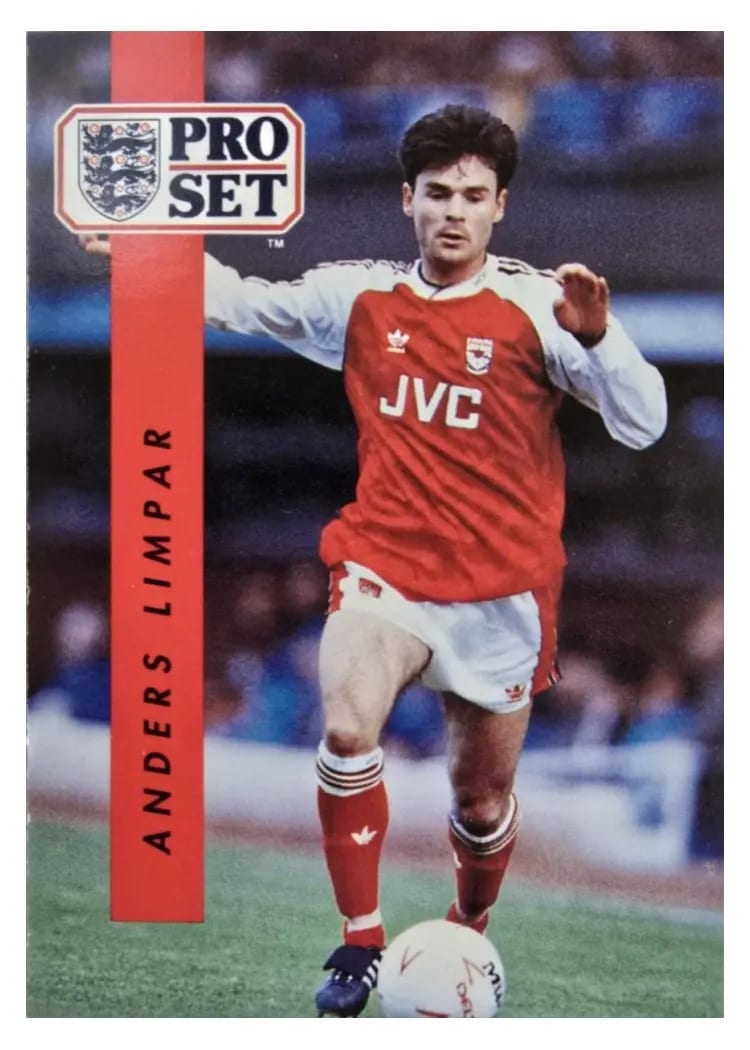 1990 Pro Set Anders Limpar #14 card