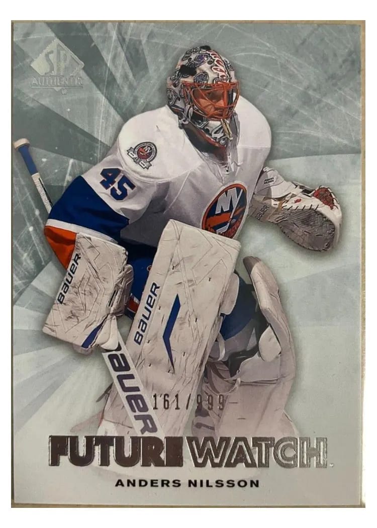2011 SP Authentic Anders Nilsson #207 card