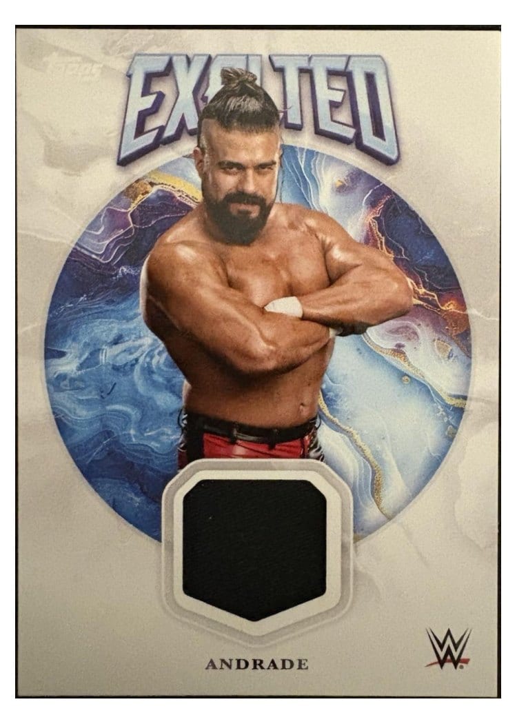2025 Topps Exalted WWE Wrestling Exalted Relics Andrade #ER-AND card