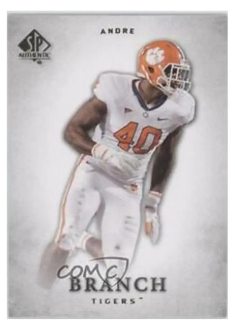 2012 SP Authentic Andre Branch #6 card