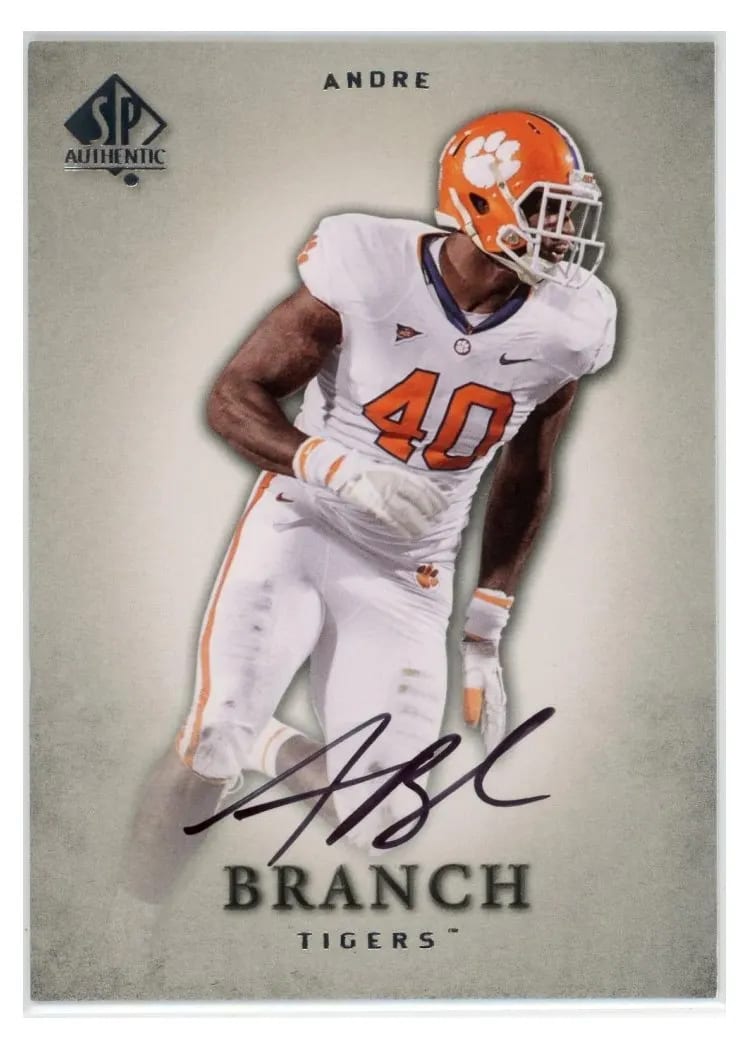 2012 SP Authentic Andre Branch #6 card