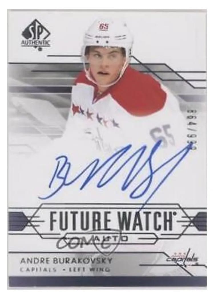 2014 SP Authentic Andre Burakovsky #312 card