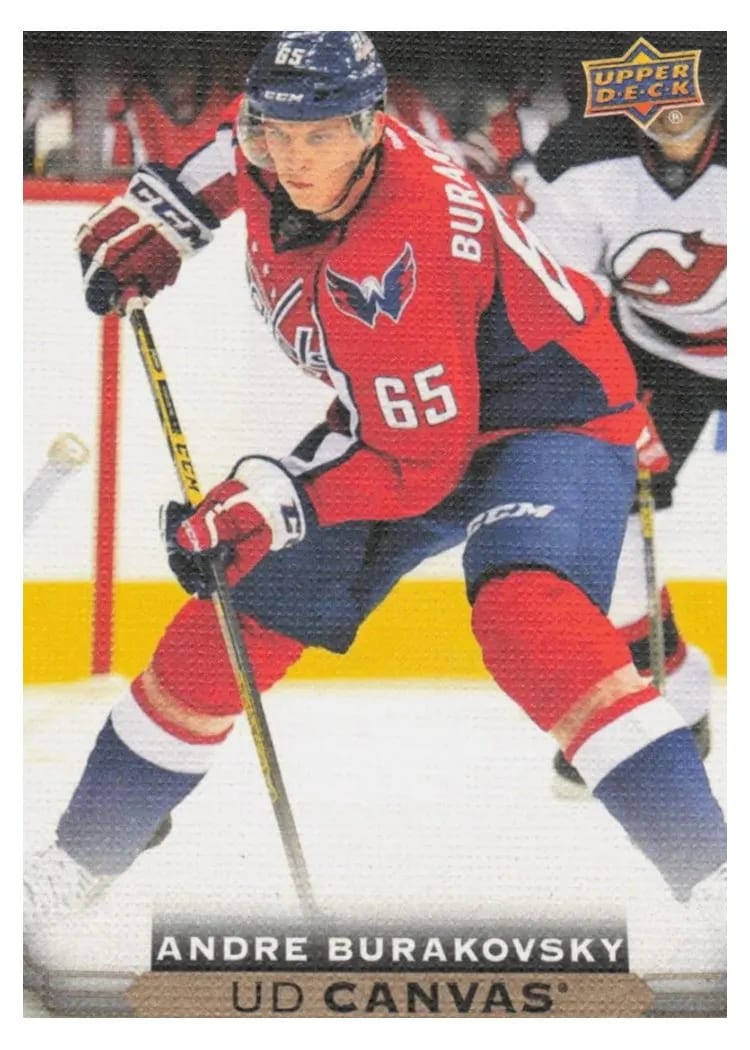 2016 Upper Deck Canvas Andre Burakovsky #C204 card
