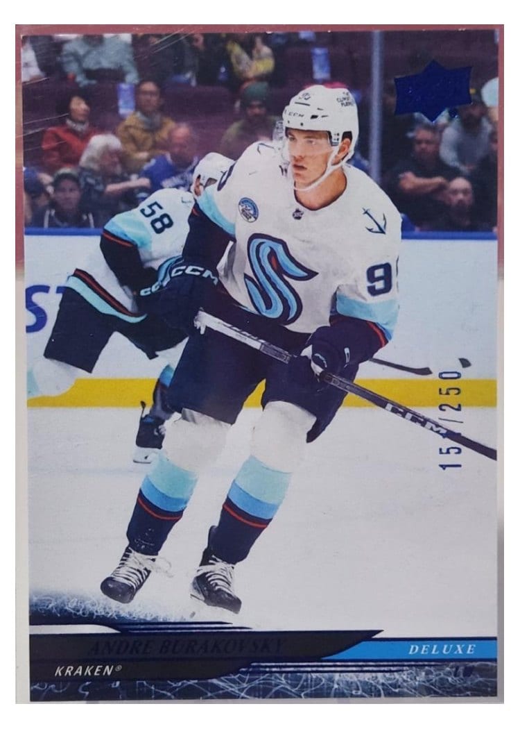 2024-25 Upper Deck Base Set Andre Burakovsky #608 card