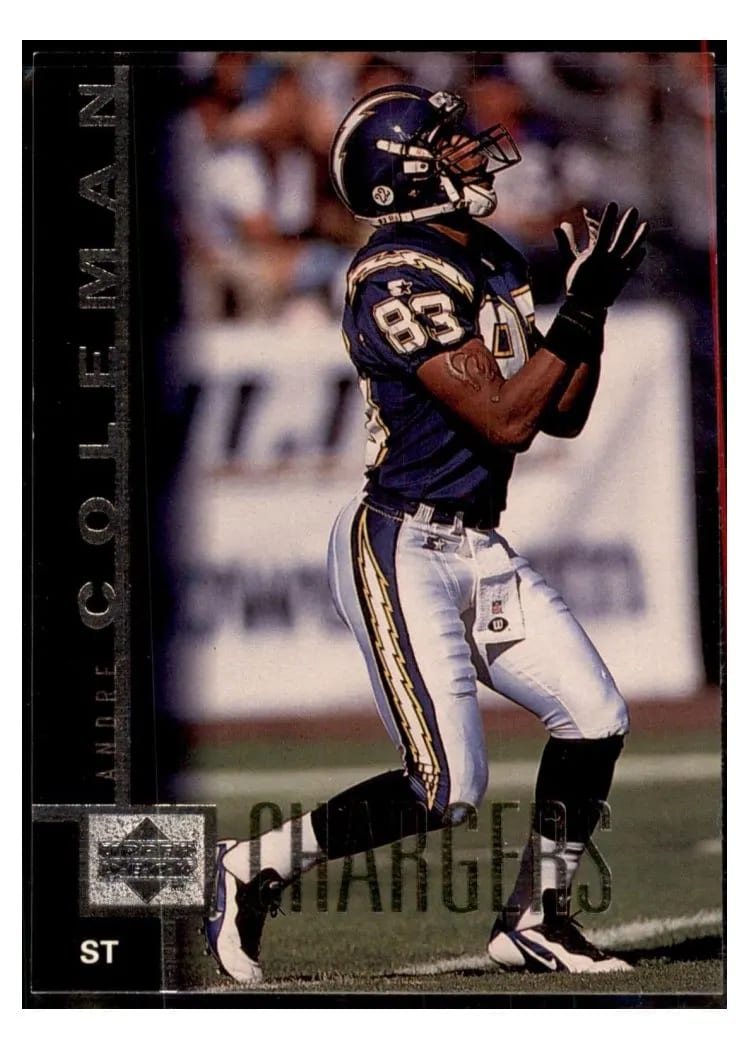 1997 Upper Deck Andre Coleman #103 card