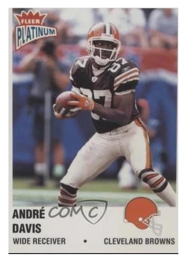 2003 Fleer Platinum Andre Davis #60 card