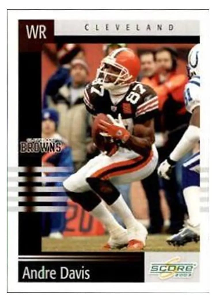 2003 Panini Score Andre Davis #26 card