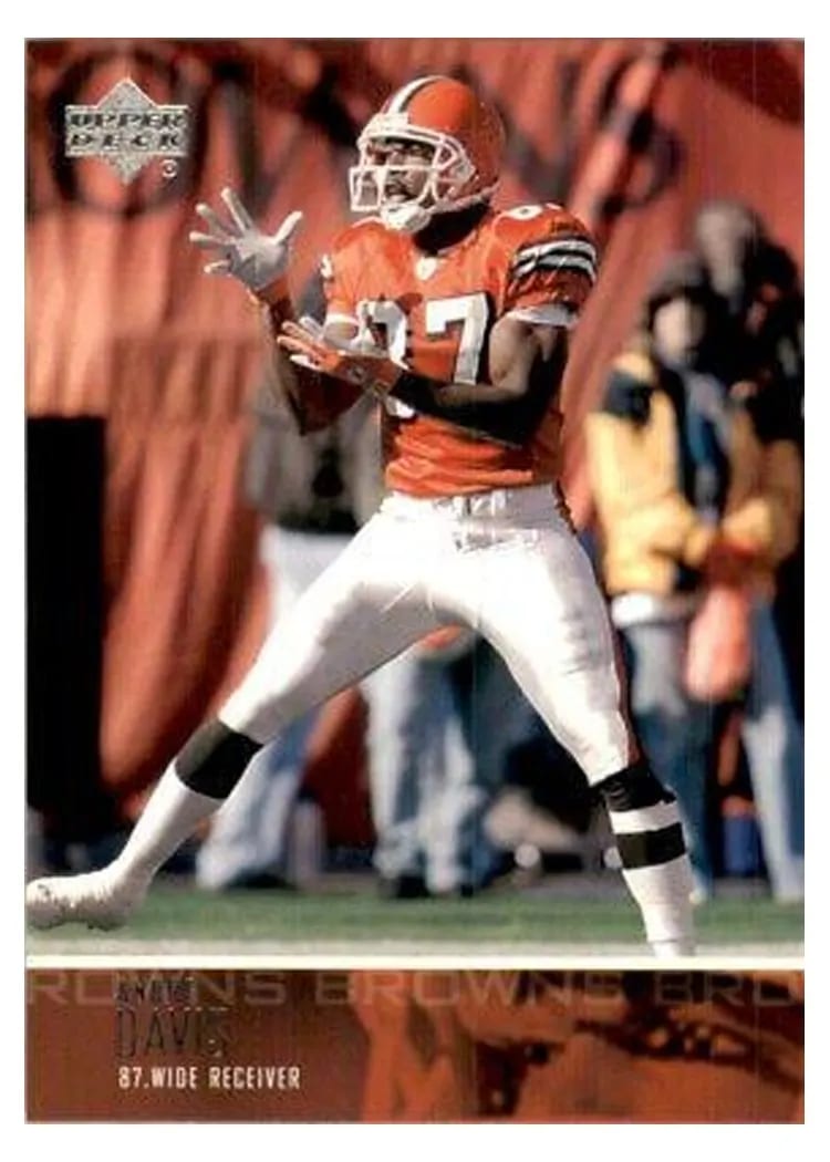 2003 Upper Deck Andre Davis #70 card