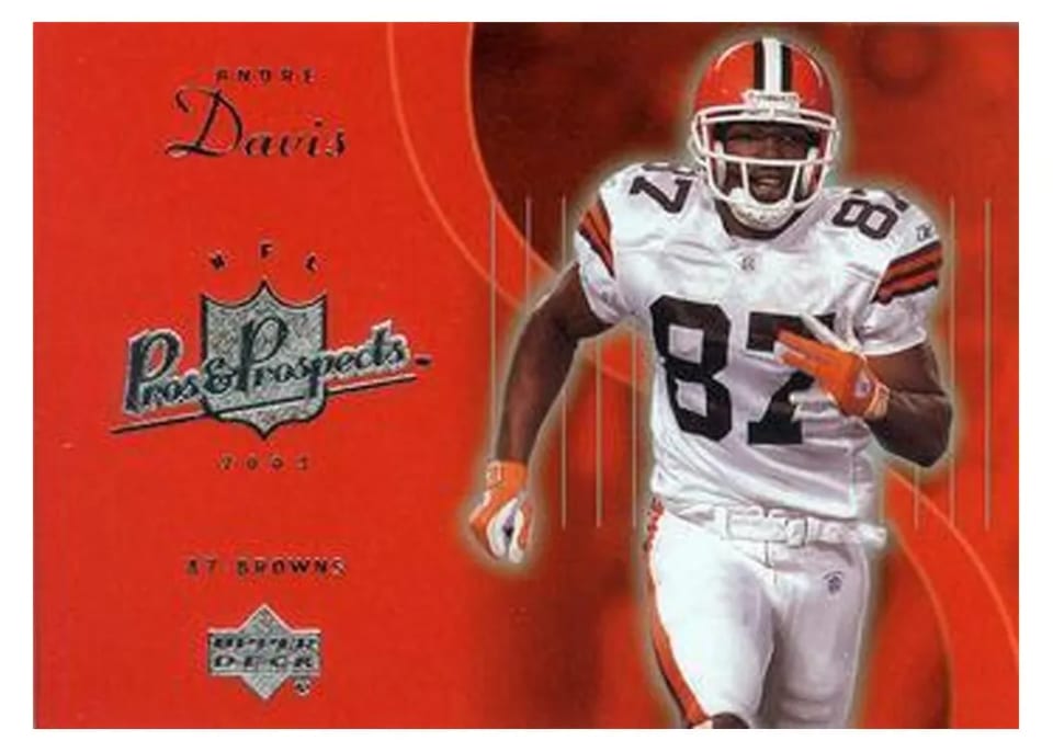 2003 Upper Deck Pros & Prospects Andre Davis #21 card