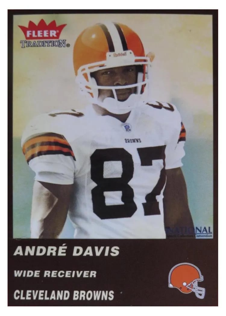 2004 Fleer Tradition Andre Davis #5 card