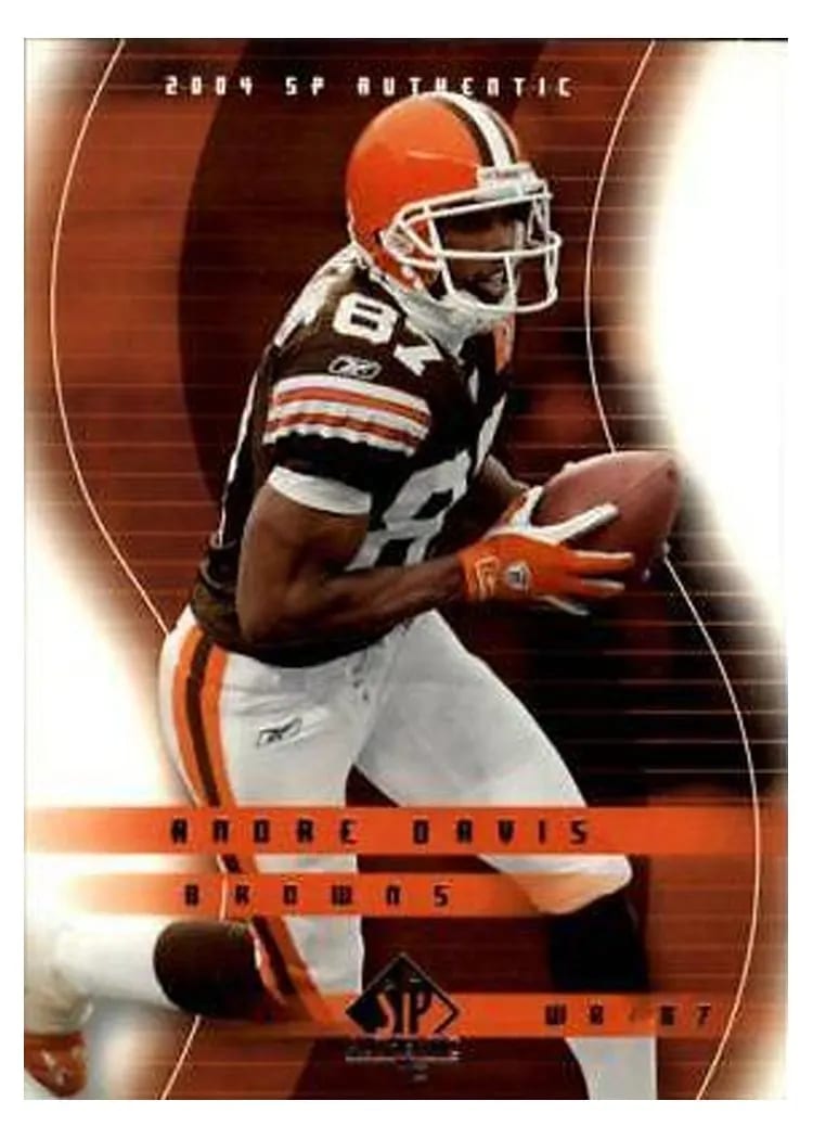2004 SP Authentic Andre Davis #21 card