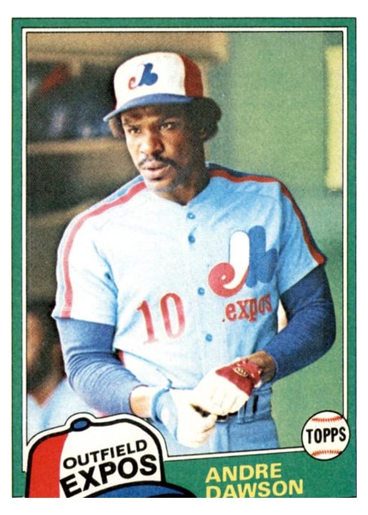 1981 Topps Andre Dawson #125 card